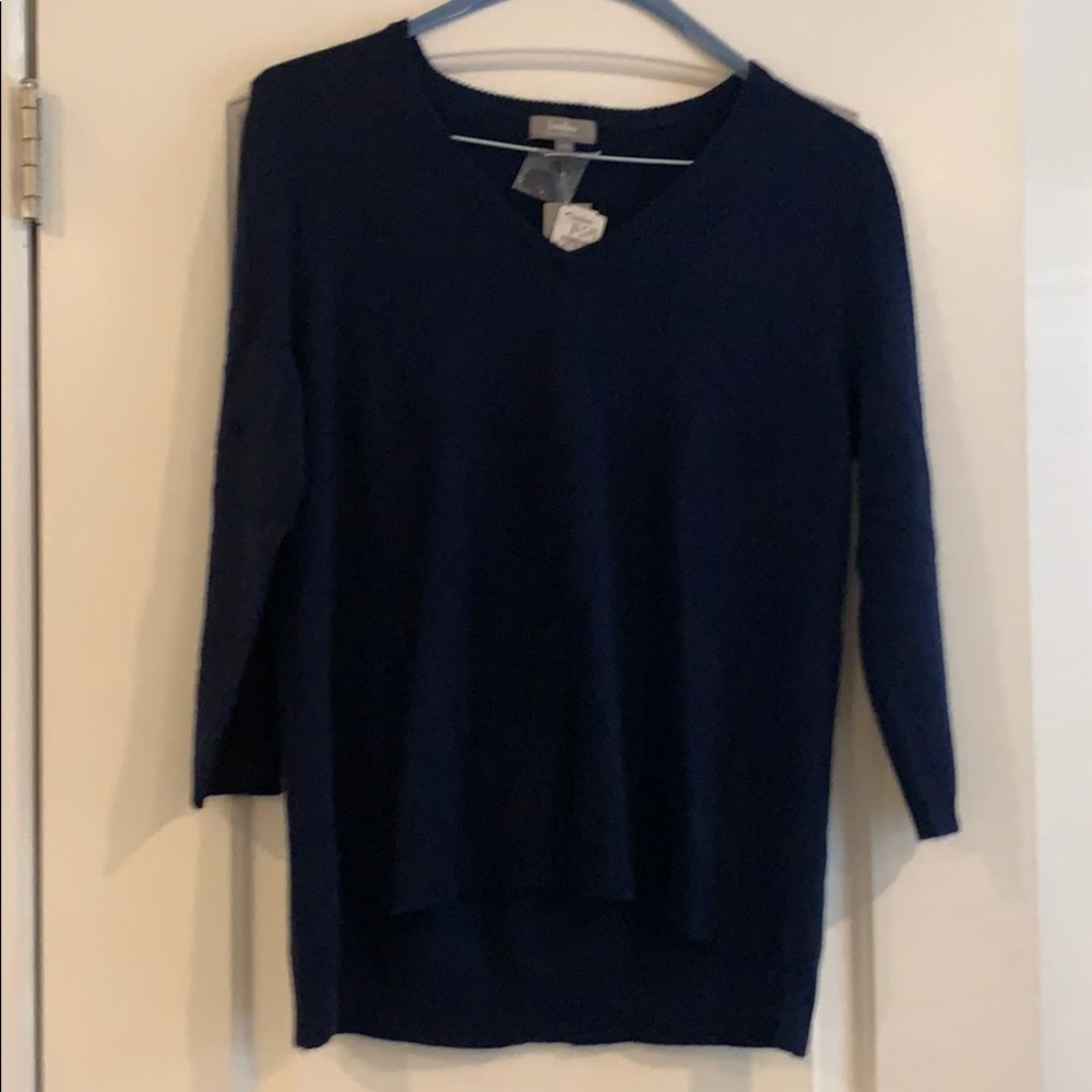 Cashmere 3/4 sleeve sweater